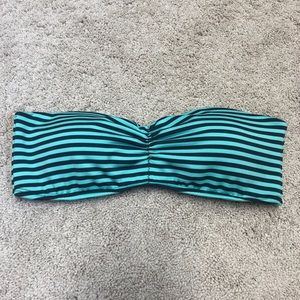 Striped Bathing Suit Bandeau
